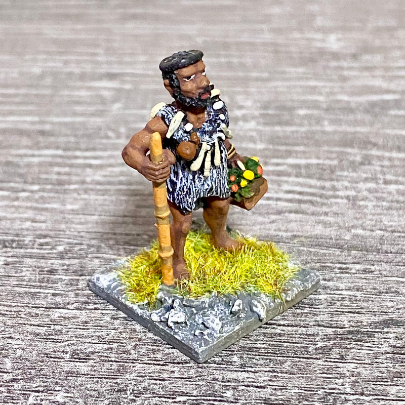 1x 28mm Colonial Villagers Figure Fig Painted Metal Miniatures Zulu Wargames #1