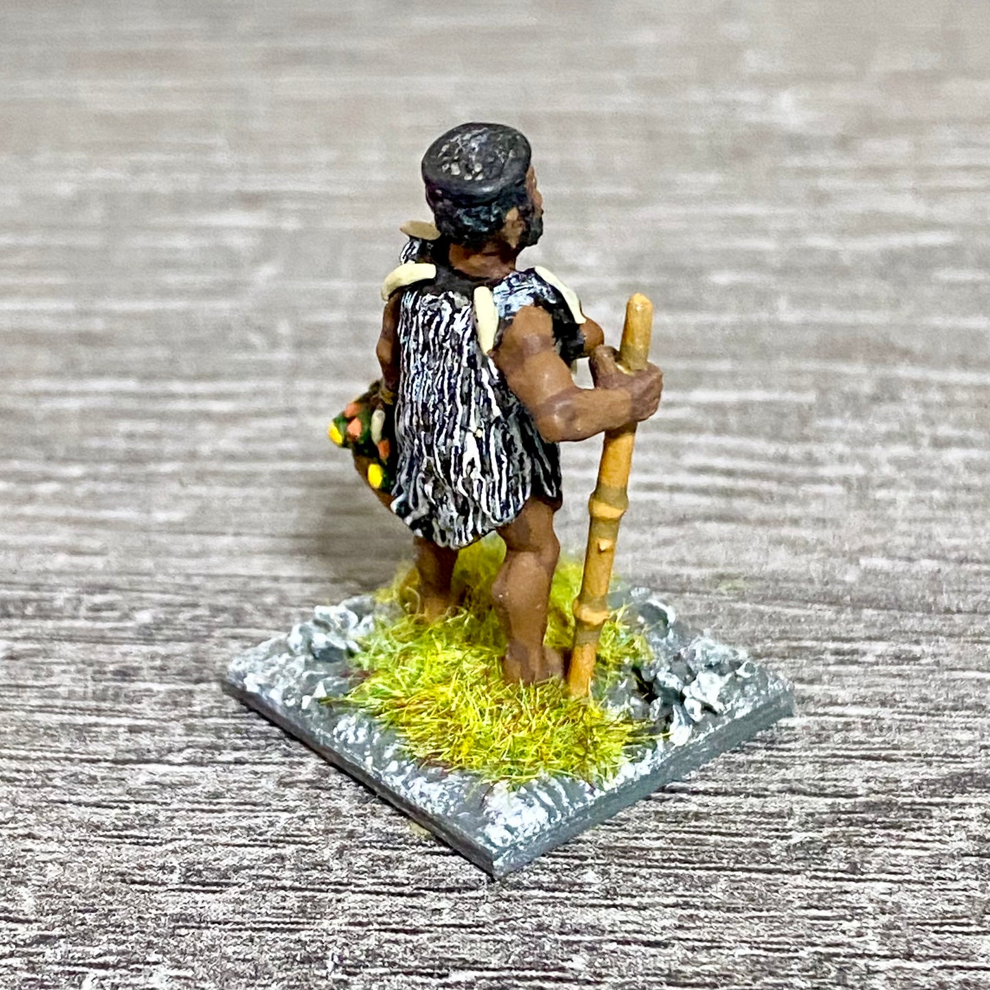 1x 28mm Colonial Villagers Figure Fig Painted Metal Miniatures Zulu Wargames #1