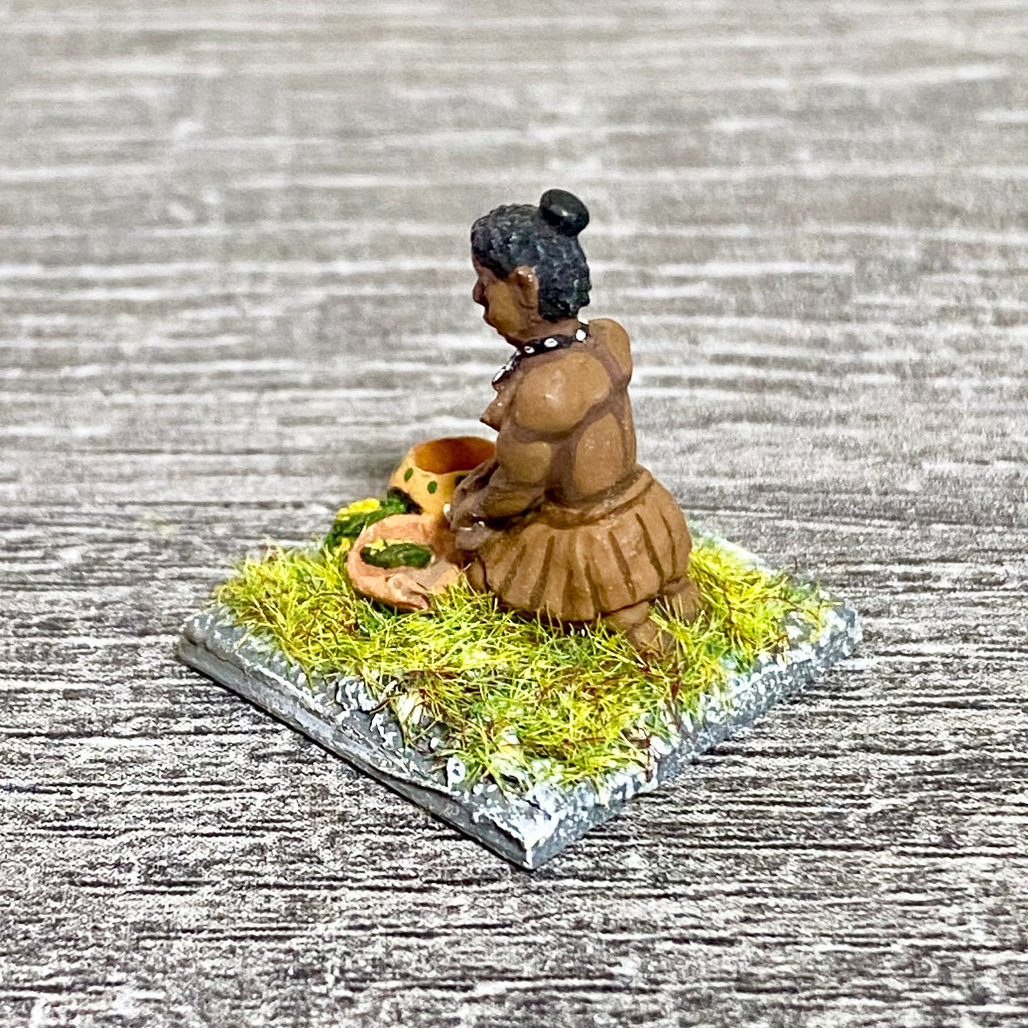 1x 28mm Colonial Villagers Figure Fig Painted Metal Miniatures Zulu Wargames #2