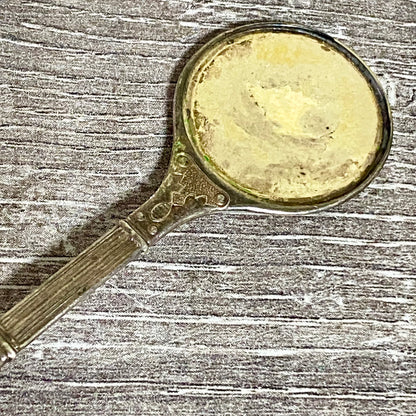 Vintage Silver Plated Metal Teaspoon EPNS Collectors Art Deco Souvenir Spoon