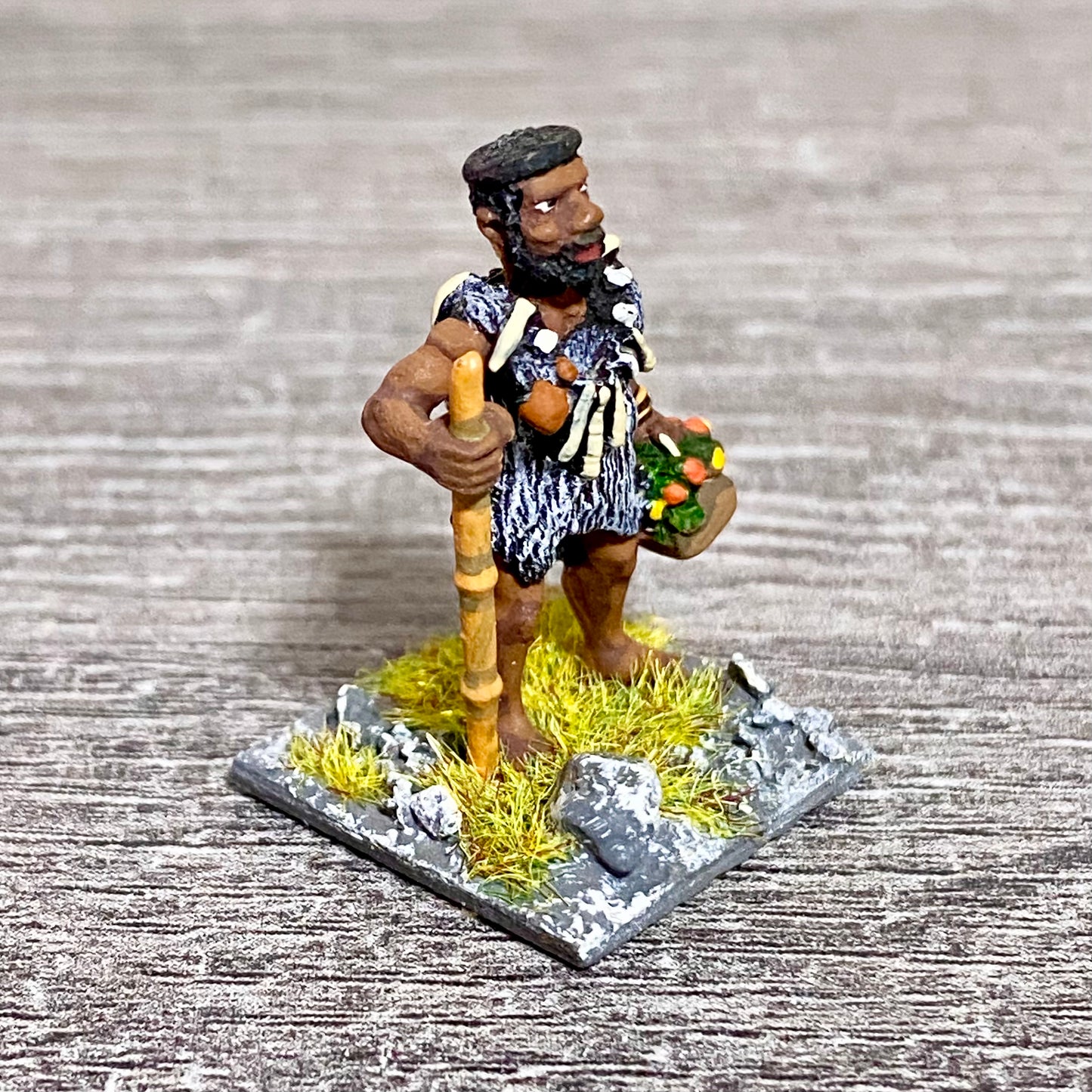 1x 28mm Colonial Villagers Figure Fig Painted Metal Miniatures Zulu Wargames #6