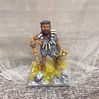 1x 28mm Colonial Villagers Figure Fig Painted Metal Miniatures Zulu Wargames #6