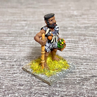 1x 28mm Colonial Villagers Figure Fig Painted Metal Miniatures Zulu Wargames #8