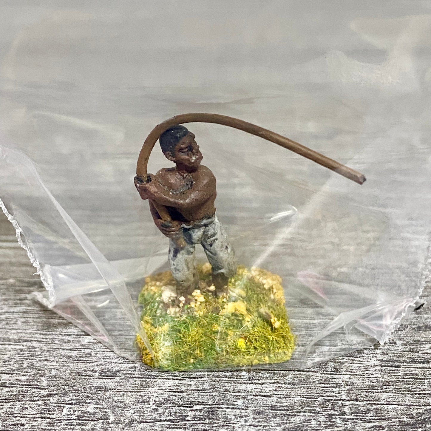 1x 28mm Colonial Villagers Figure Fig Painted Metal Miniatures Zulu Wargames #10