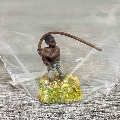 1x 28mm Colonial Villagers Figure Fig Painted Metal Miniatures Zulu Wargames #10