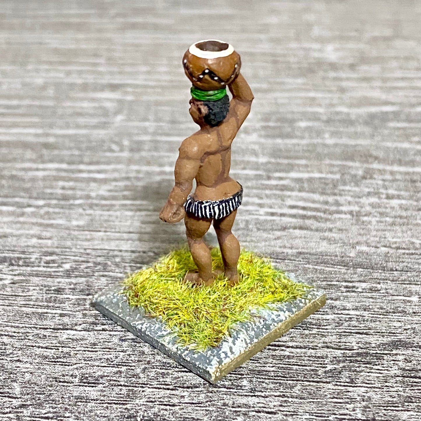 1x 28mm Colonial Villagers Figure Fig Painted Metal Miniatures Zulu Wargames #13