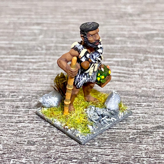 1x 28mm Colonial Villagers Figure Fig Painted Metal Miniatures Zulu Wargames #14