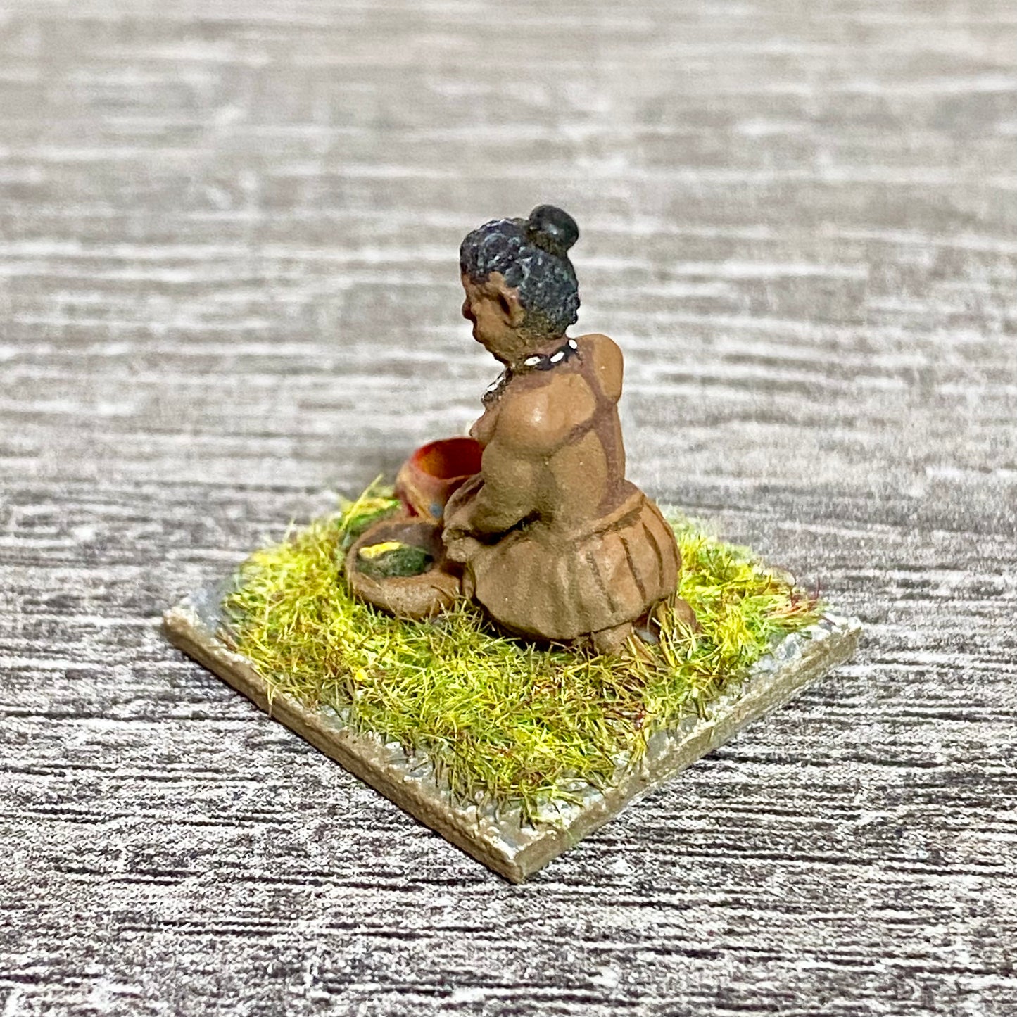 1x 28mm Colonial Villagers Figure Fig Painted Metal Miniatures Zulu Wargames #16