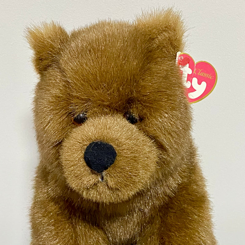 Ty Classic Collection Woodson Soft Plush Teddy Bear Stuffed Toy With Tags Rare