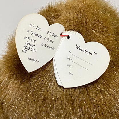 Ty Classic Collection Woodson Soft Plush Teddy Bear Stuffed Toy With Tags Rare