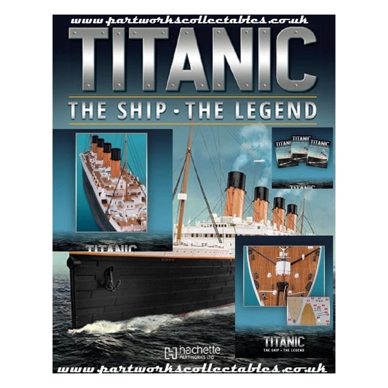 Hachette Titanic The Ship Issues 1–140 Complete Kit + Issues 141–145 & 6 Binders
