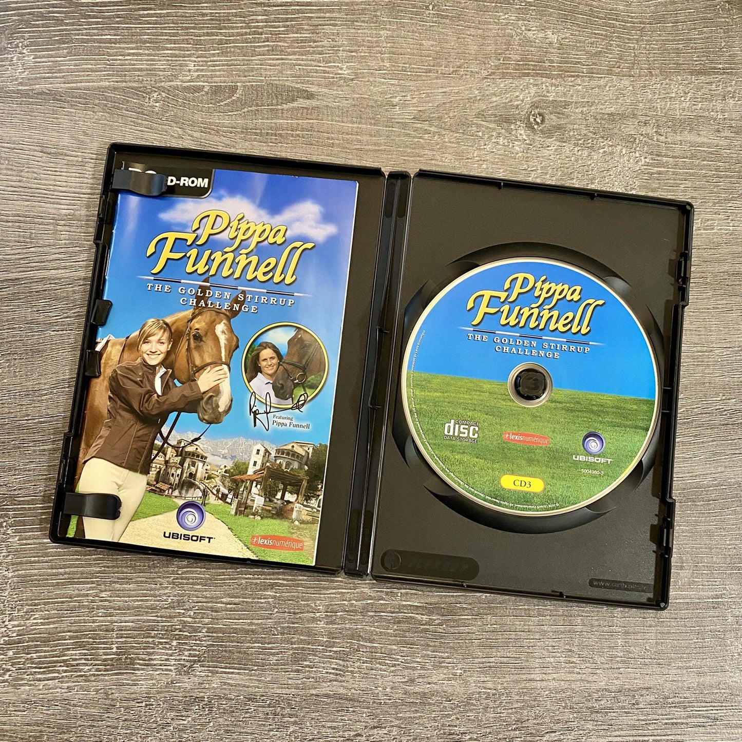 Pippa Funnel The Golden Stirrup Challenge PC CD-ROM Windows 2006 Horses Game