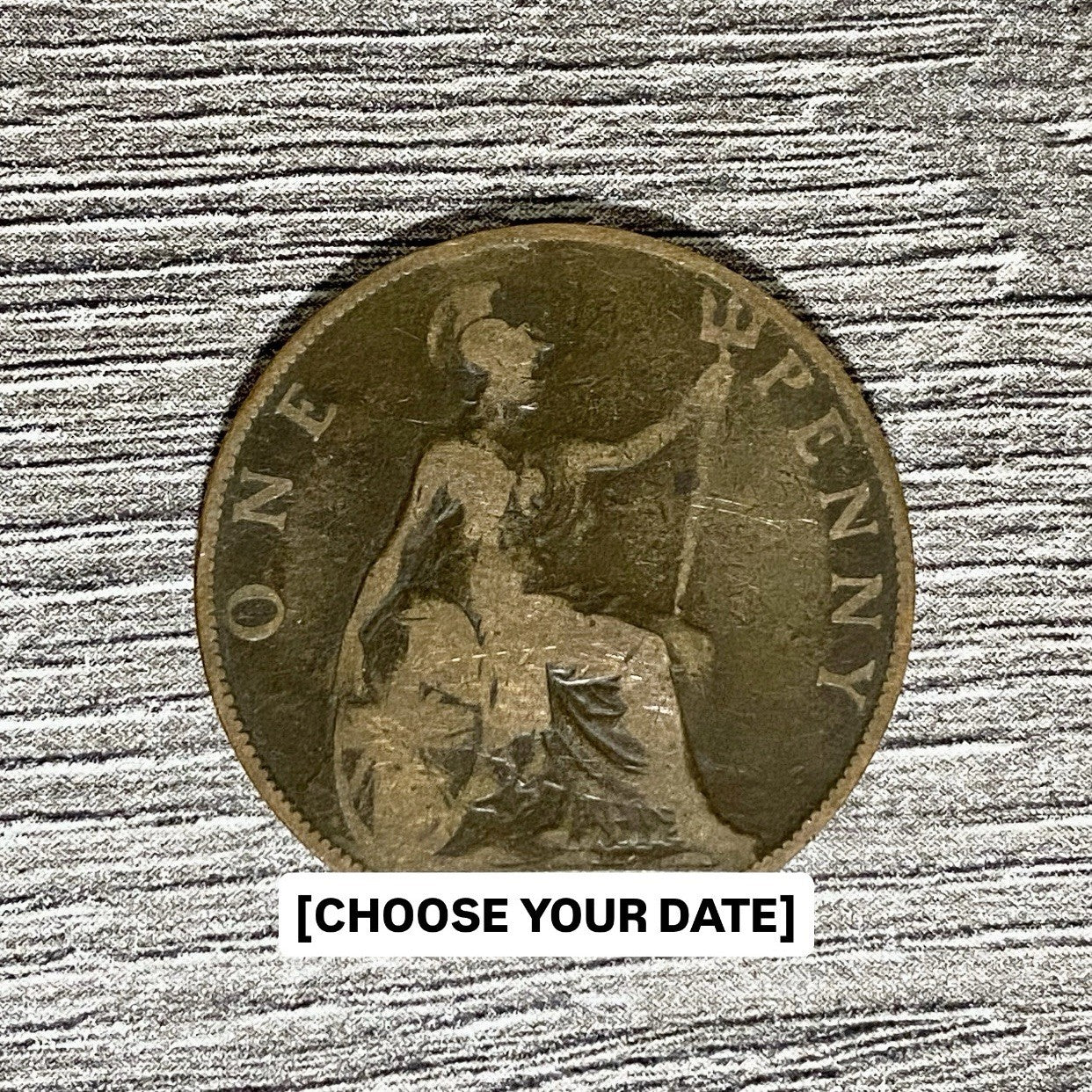 Queen Victoria Britannia One Penny Coin 1862 To 1967 - Choose Your Date