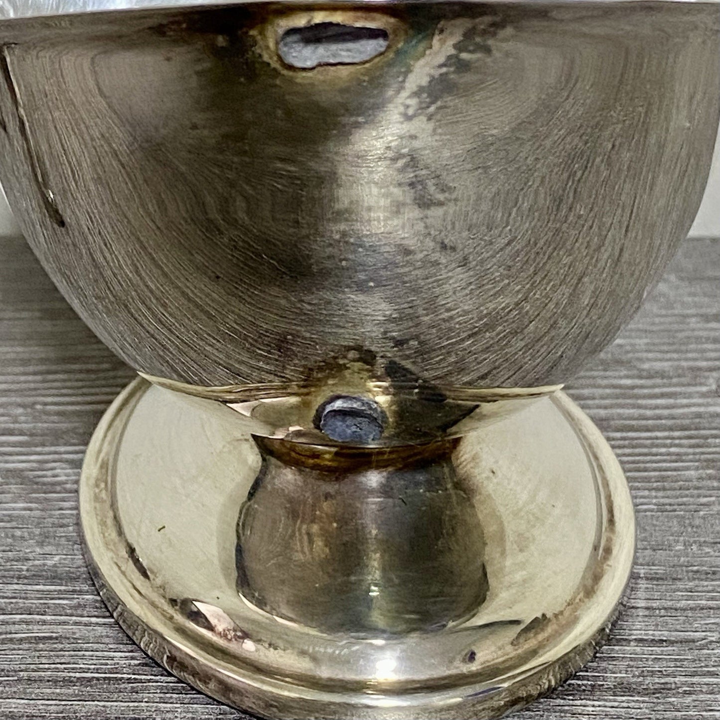 Vintage Silverplate Gravy Sauce Boat Retro Art Silver Plate Broken Handle Spares