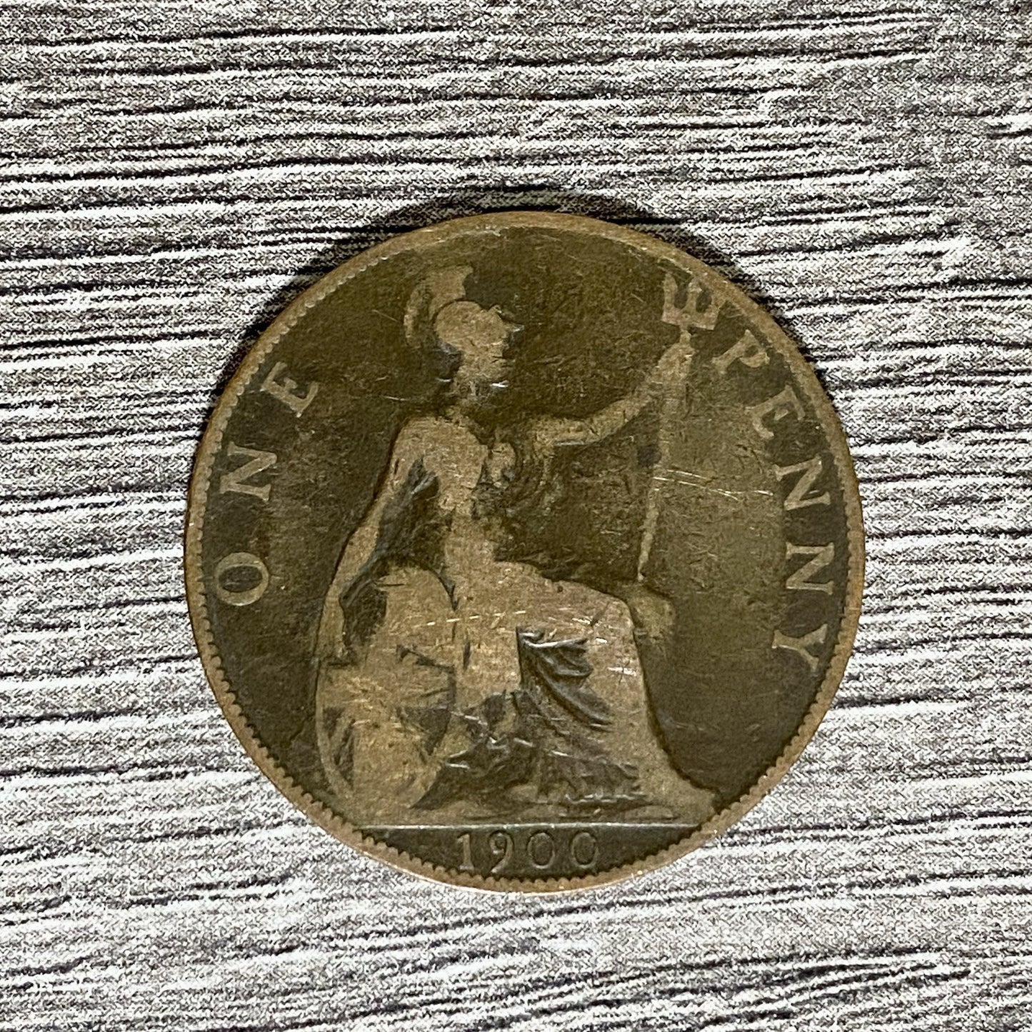 Queen Victoria Britannia One Penny Coin 1862 To 1967 - Choose Your Date