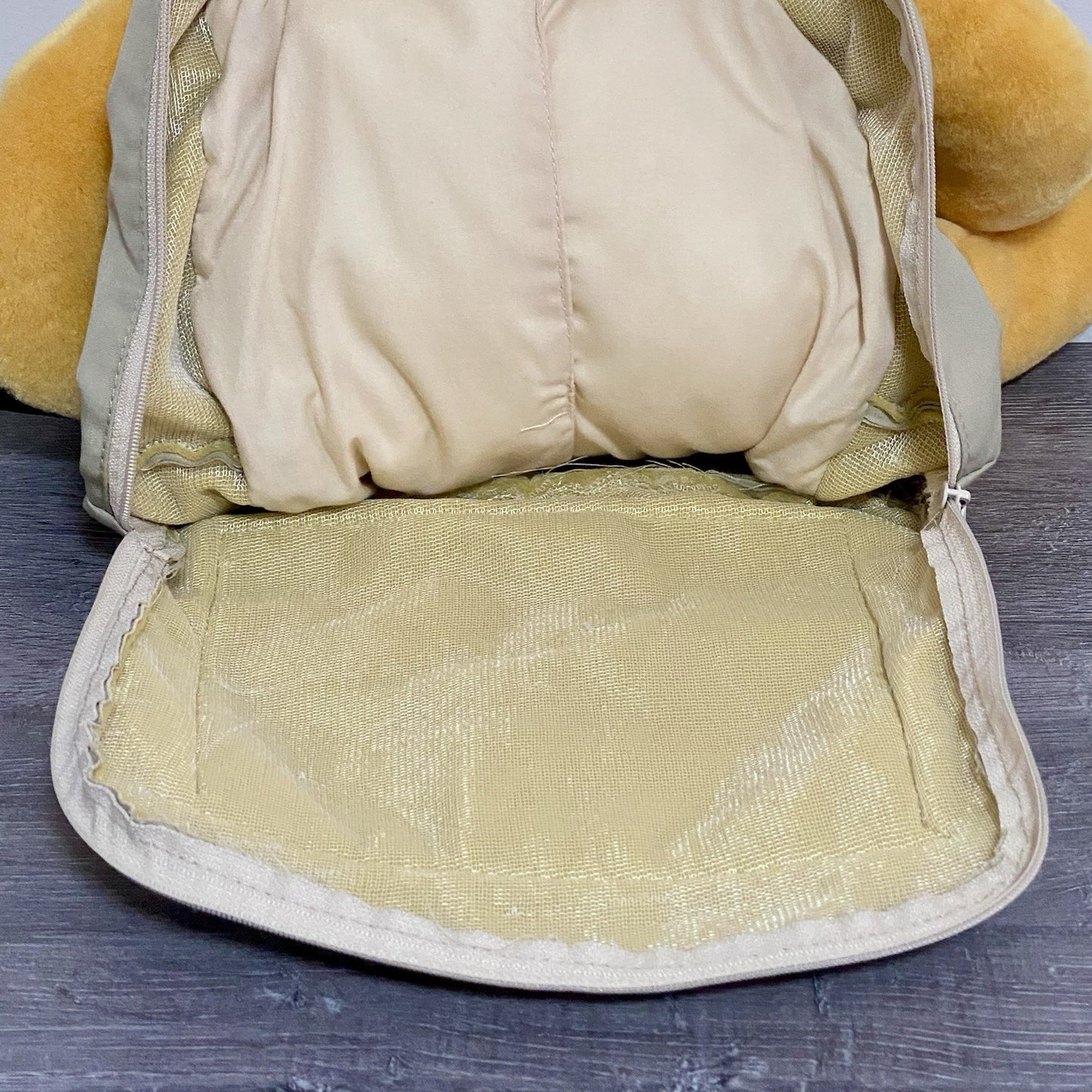 Official Disney World Winnie The Pooh Safari Plush With Rucksack Soft Toy Rare