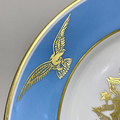 Royal Air Force RAF 60th Anniversary 1918-1978 Aynsley Commemorative Plate