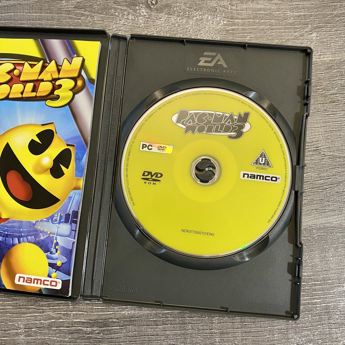 Pac-Man World 3 PC DVD-ROM Windows 2006 Only DVD Compatible Rare Game Namco