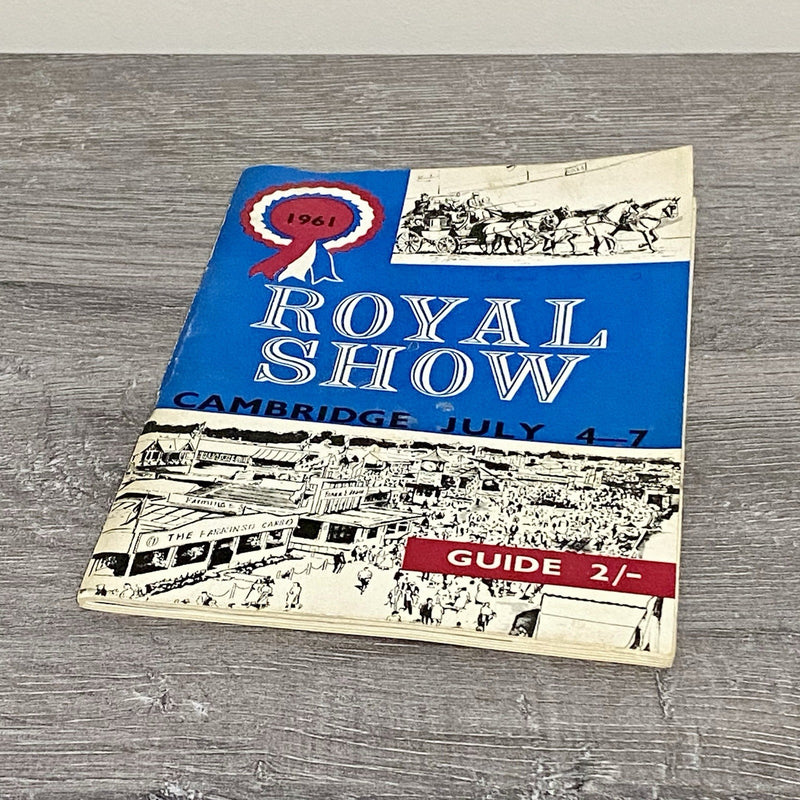 Vintage 1961 Royal Show Cambridge July 4-7 Event Programme Guide 2 Booklet Rare