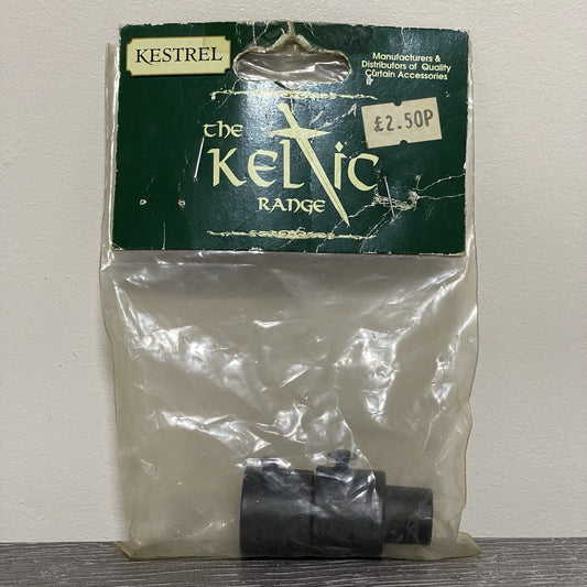 Vintage Kestrel Keltic Range Curtain Pole 16mm To 19mm Adapter Kit Black Rare