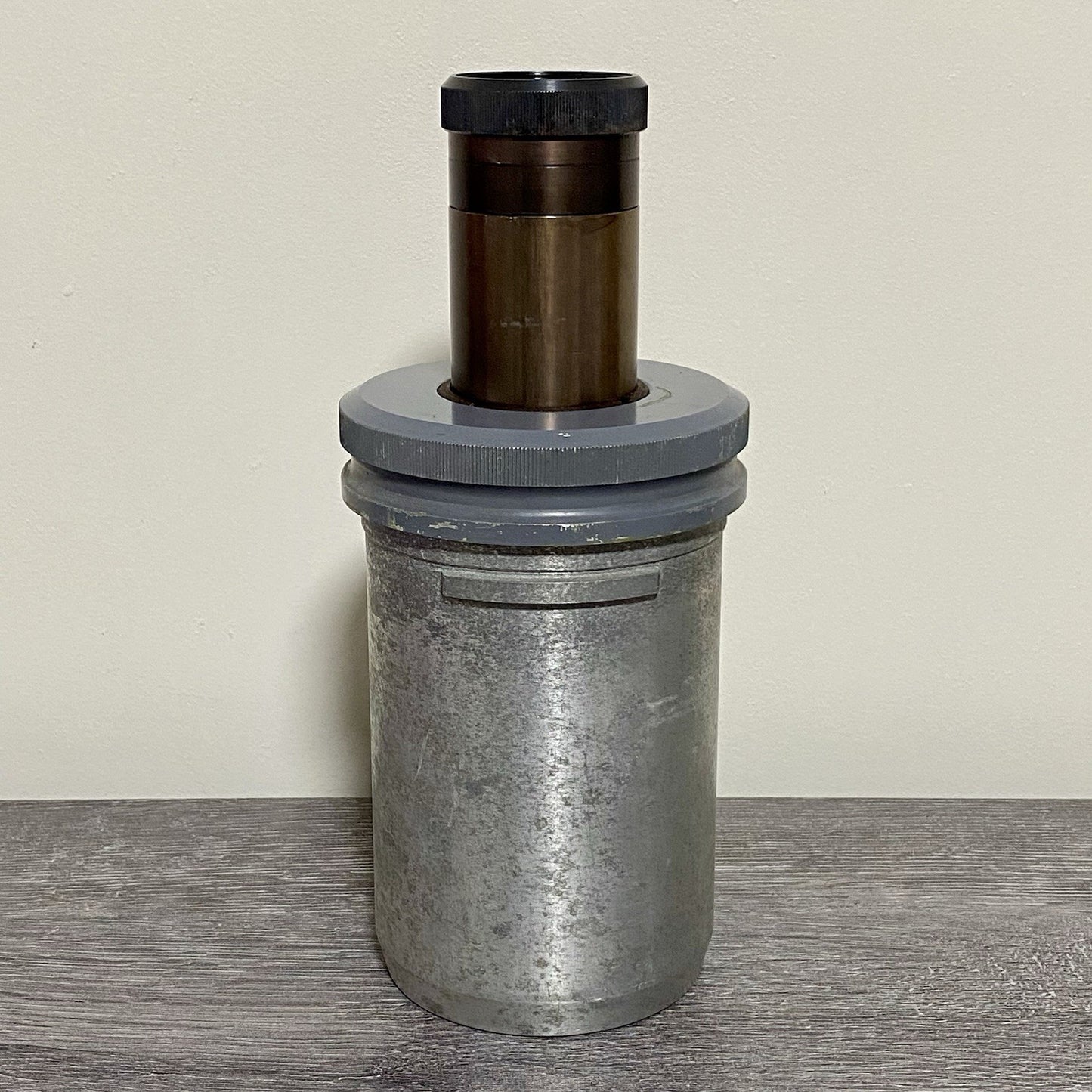 Vintage Large Heavy Duty Round Projector Lens & Cap 3d/V50 Sold As Seen Rare