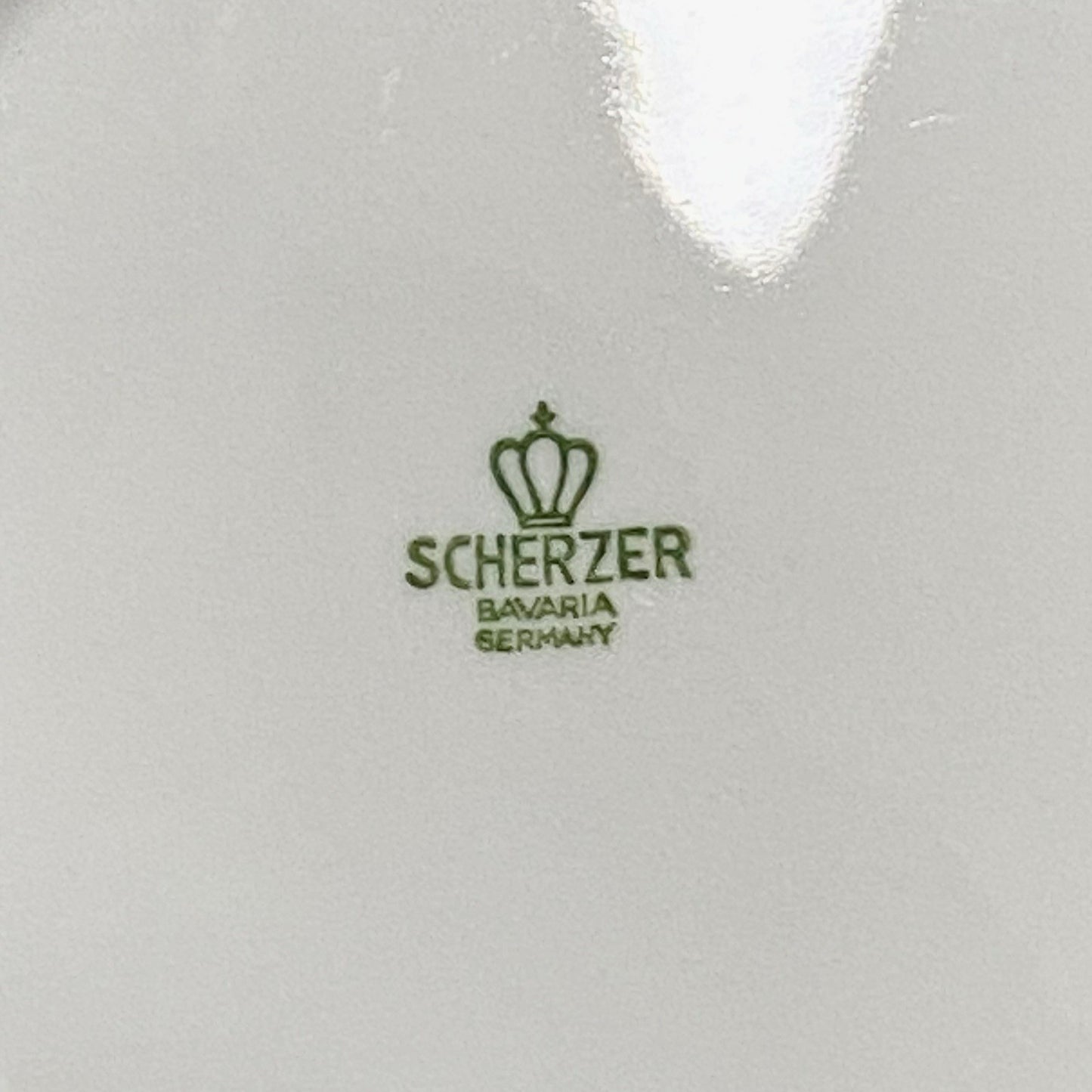 Scherzer Bavaria Art Deco Floral Round 9” Bowls Flower Dishes Set Of 5 Germany