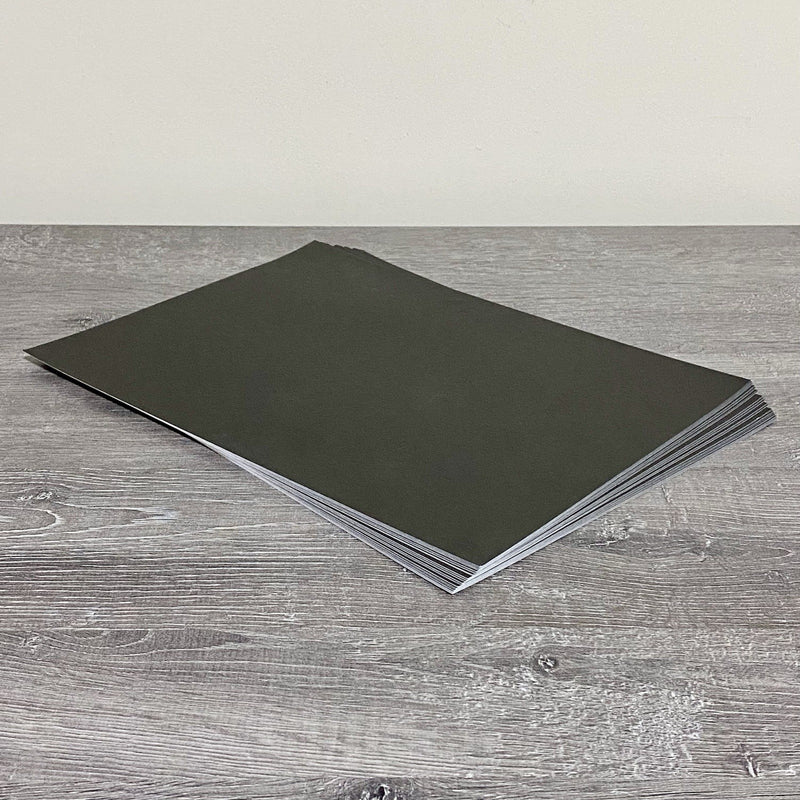 A4 Black & White Double Sided Colour Luxury Card Stock 450 GSM - Choose Your Qty