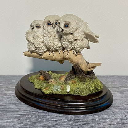 Country Artists Baby Owlets Owls CA 536 Stratford Upon Avon Handmade Ornament