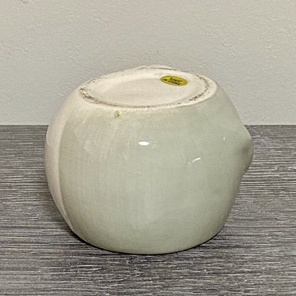 Small Round Ceramic Pot Dish With Hearts Heart Plant Pot Planter Bud Vase Holder