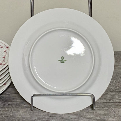 Scherzer Bavaria Art Deco Floral Small Plates Flower Side Plate Set Of 8 Germany