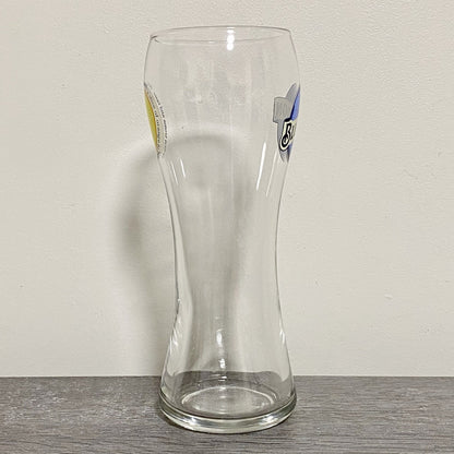 1x Single Blue Moon White Citrus Beer Glass Ale Lager One Pint 20oz Pub Barware