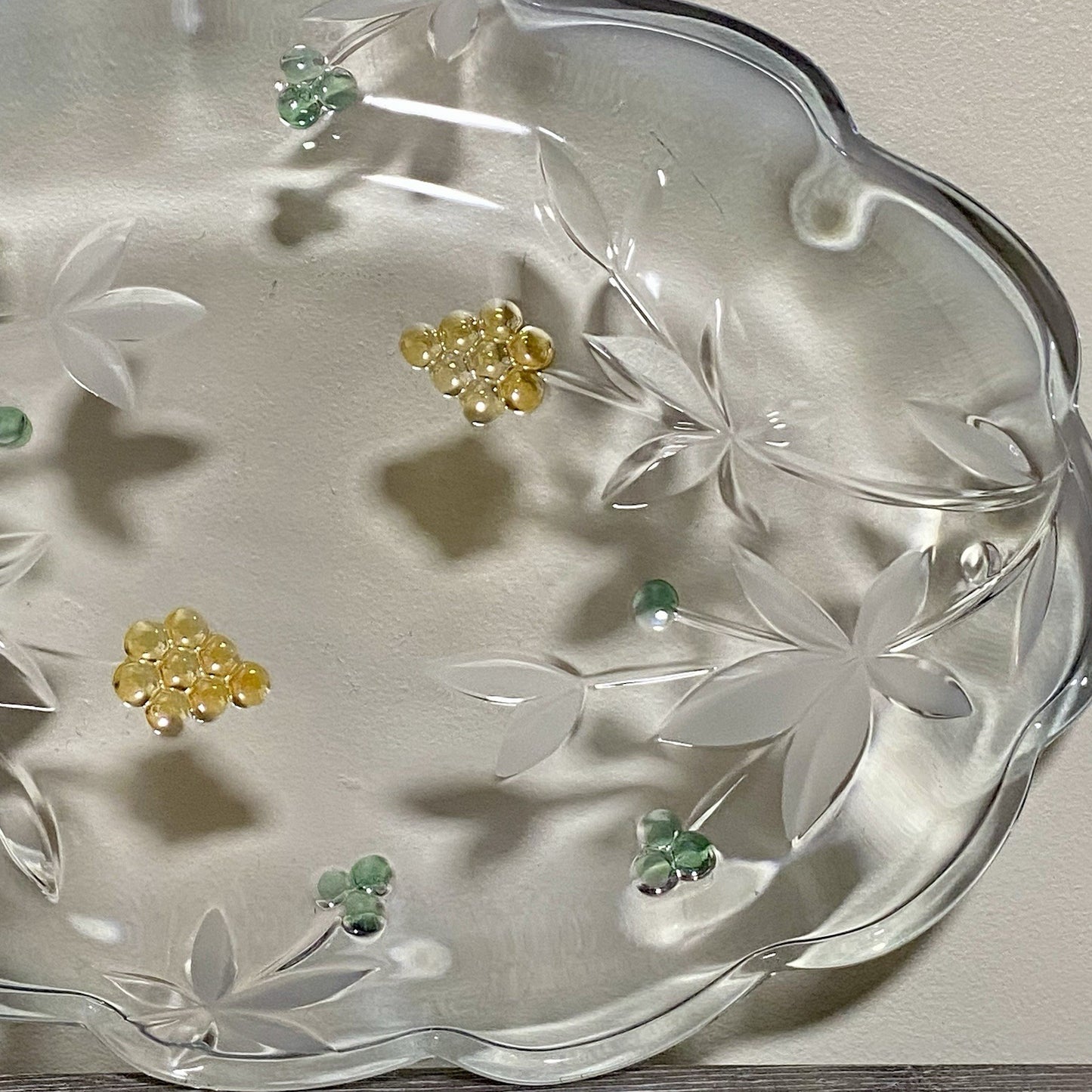 Vintage Mikasa Garden Terrace Oval Platter Serving Plate Floral Art Deco Rare