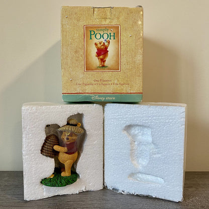 Simply Pooh Figurine Hive Fig Isn’t It Funny How A Bear Likes Hunny Disney Rare