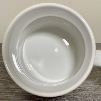 Vintage London Writing Fonts Coffee Mug Collectible Tea Cup Made In England Rare