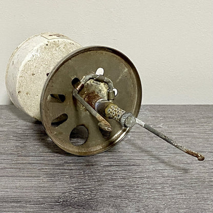 Vintage Parasene Gas Lamp Camping Travel Lantern Flame Burner Mantle With Valve