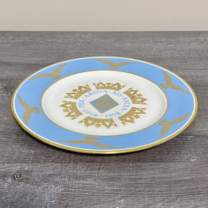 Royal Air Force RAF 60th Anniversary 1918-1978 Aynsley Commemorative Plate
