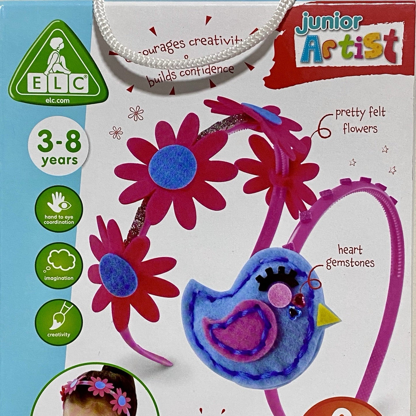 ELC Early Learning Centre Design Your Own Headbands Kids Craft Toy Flower Rare