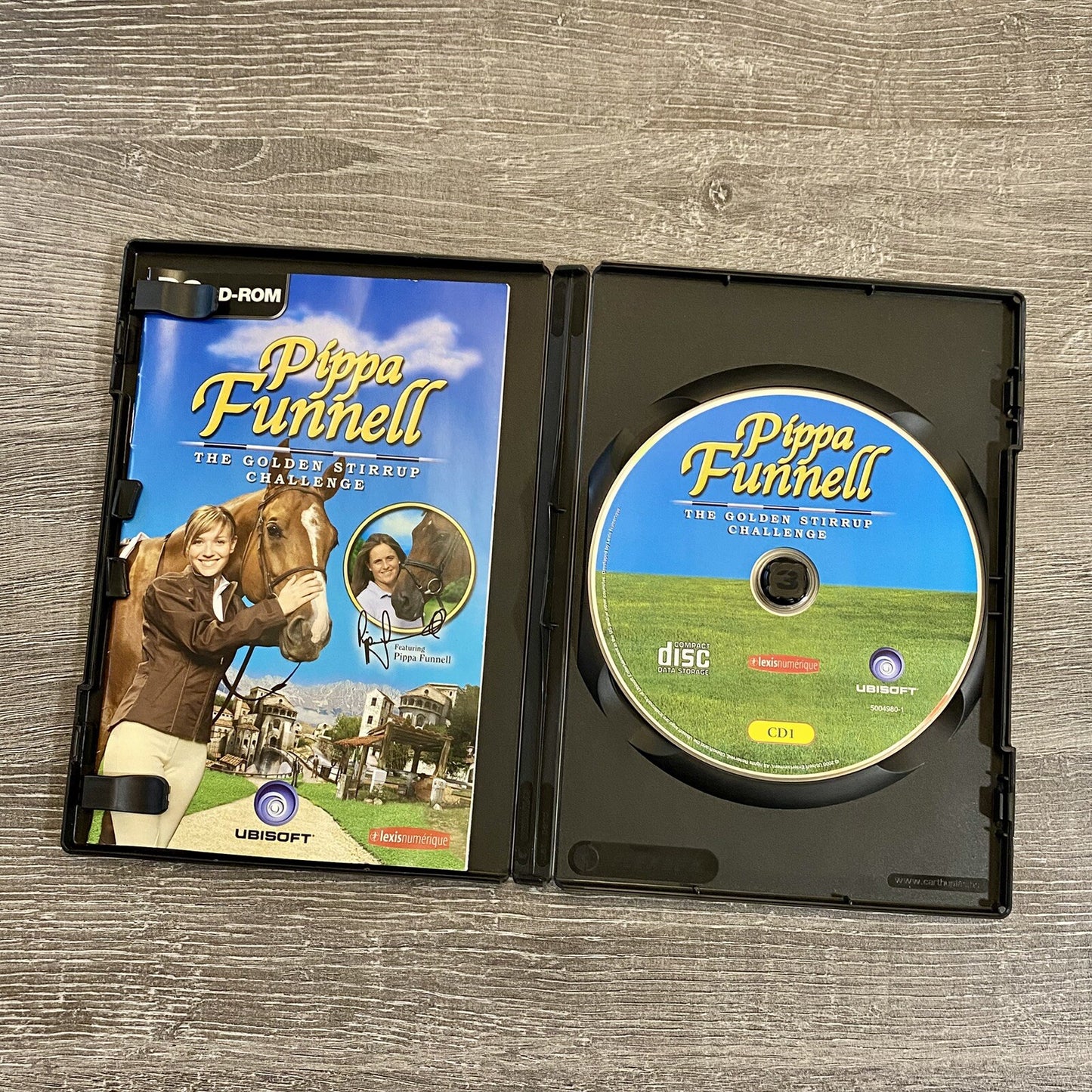 Pippa Funnel The Golden Stirrup Challenge PC CD-ROM Windows 2006 Horses Game