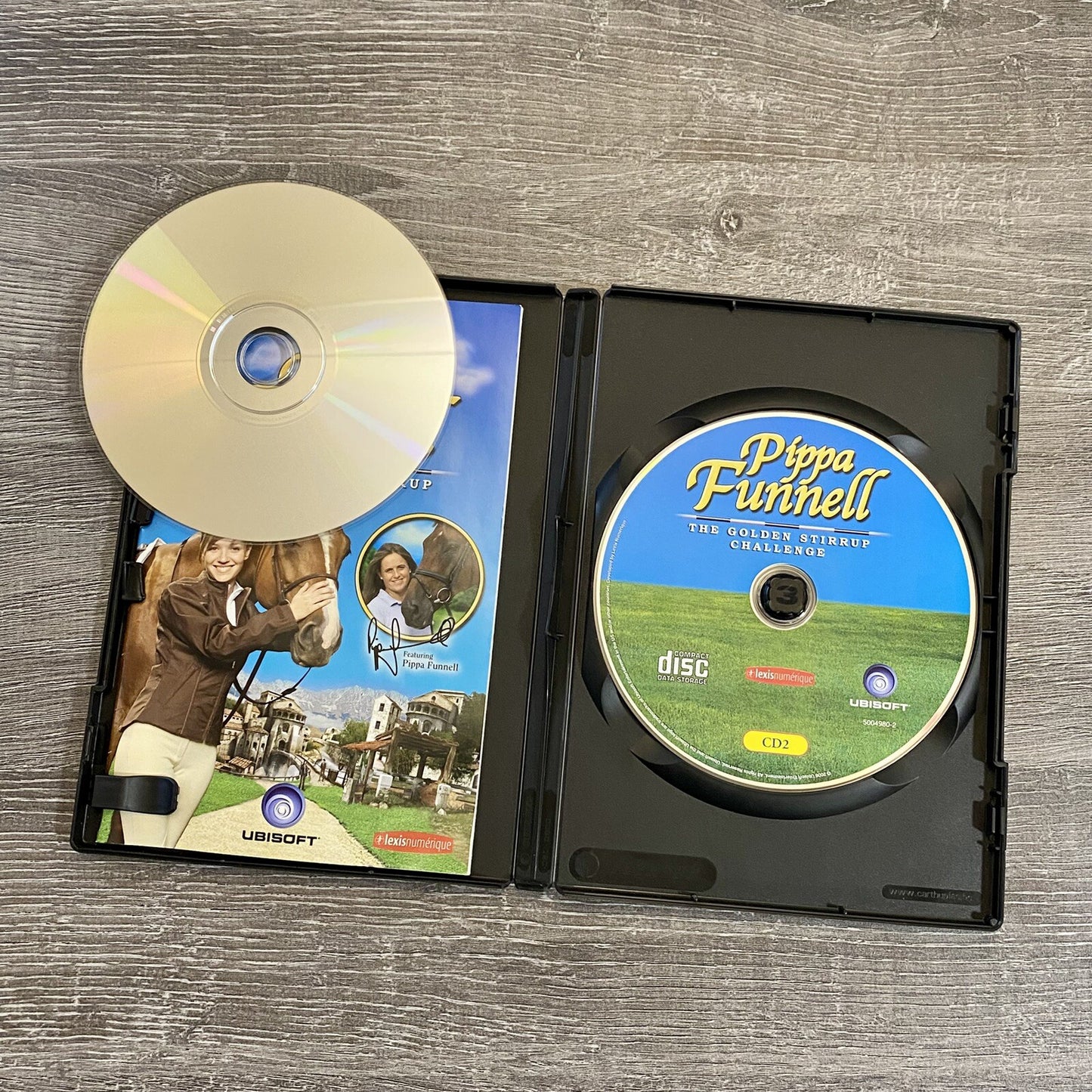 Pippa Funnel The Golden Stirrup Challenge PC CD-ROM Windows 2006 Horses Game