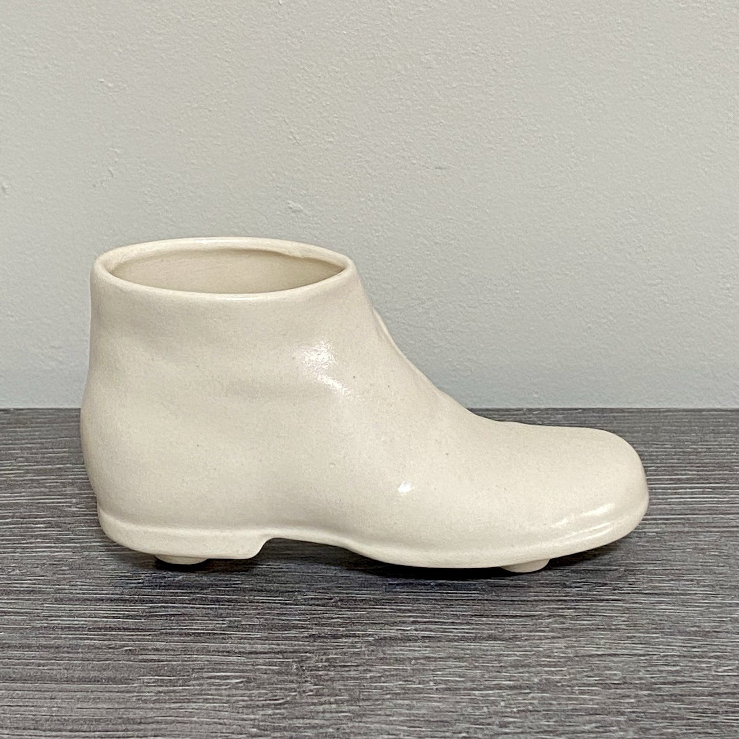 Vintage Small Ceramic Boot Shoe Fulking New Devon Pottery Collectible VGC Rare