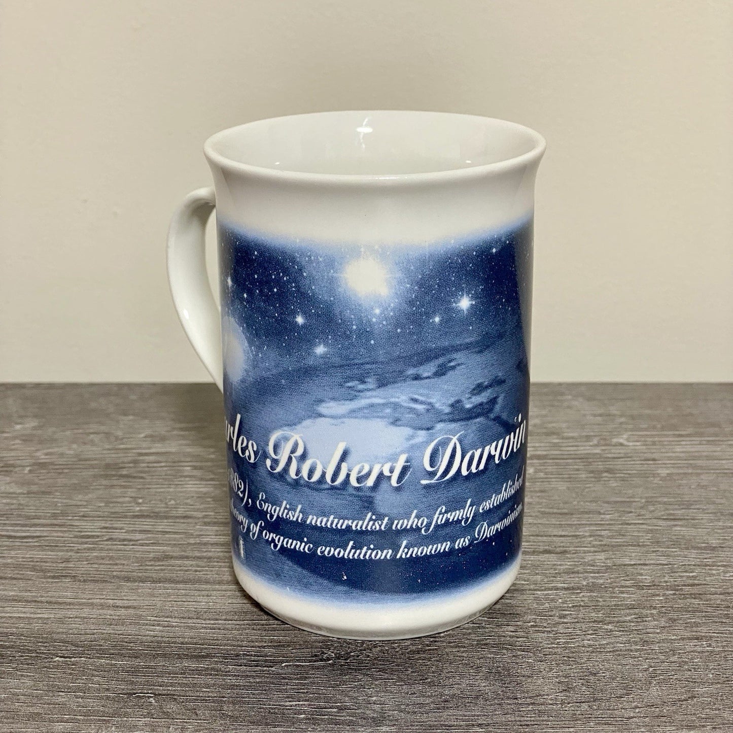 Charles Robert Darwin 99 Coffee Mug Tea Cup Berkshire China Collectible Rare