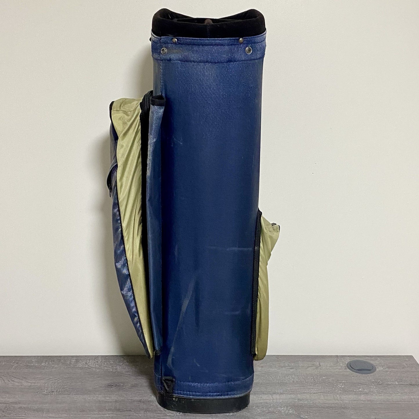 Titleist 5 Way Golf Bag & Navy Blue With Multi 5 Zipped Storage Pockets