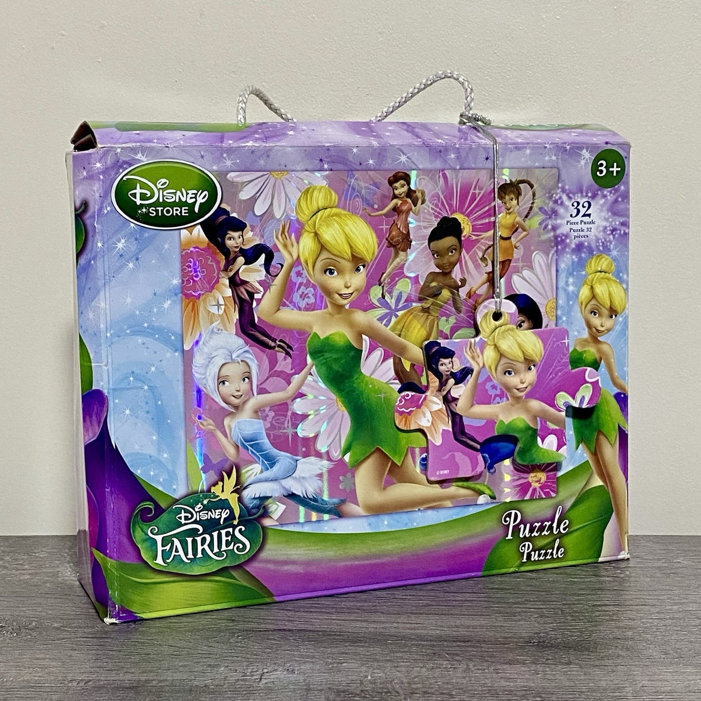 Official Disney Fairies 32 Piece Pieces Large Puzzle Kids Collectible Toy Rare