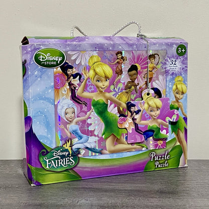 Official Disney Fairies 32 Piece Pieces Large Puzzle Kids Collectible Toy Rare