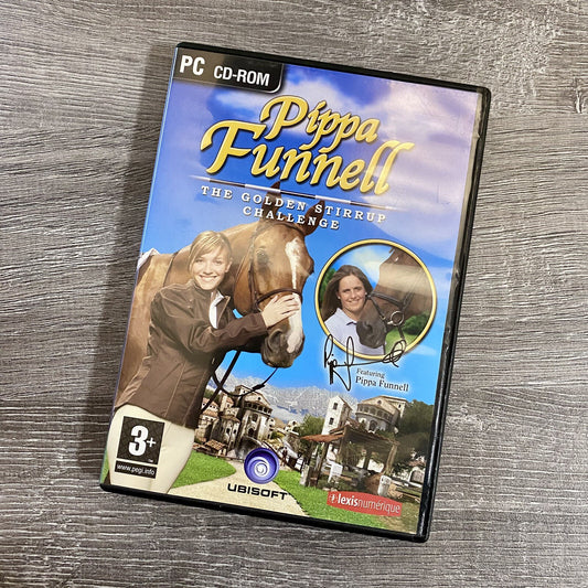 Pippa Funnel The Golden Stirrup Challenge PC CD-ROM Windows 2006 Horses Game