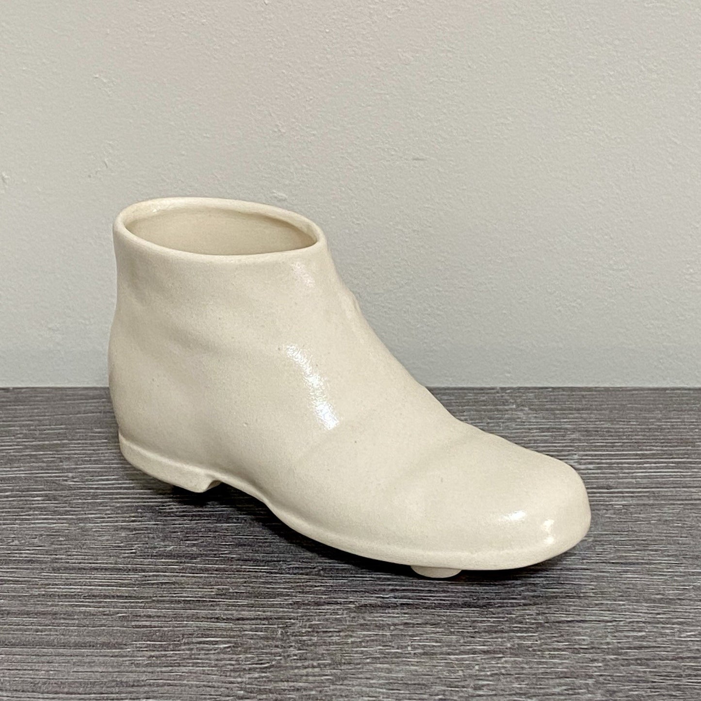 Vintage Small Ceramic Boot Shoe Fulking New Devon Pottery Collectible VGC Rare