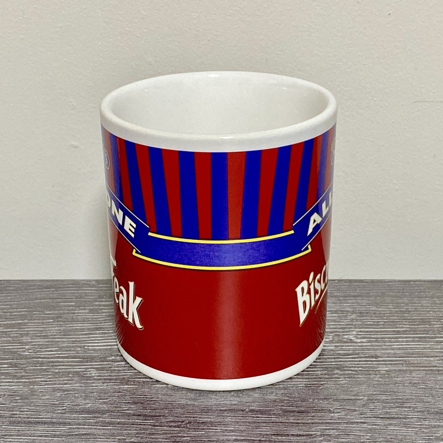 Vintage Mcvities All In One Biscuit Break Coffee Mug Tea Cup Made In England New