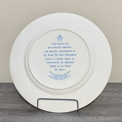 Royal Air Force RAF 60th Anniversary 1918-1978 Aynsley Commemorative Plate