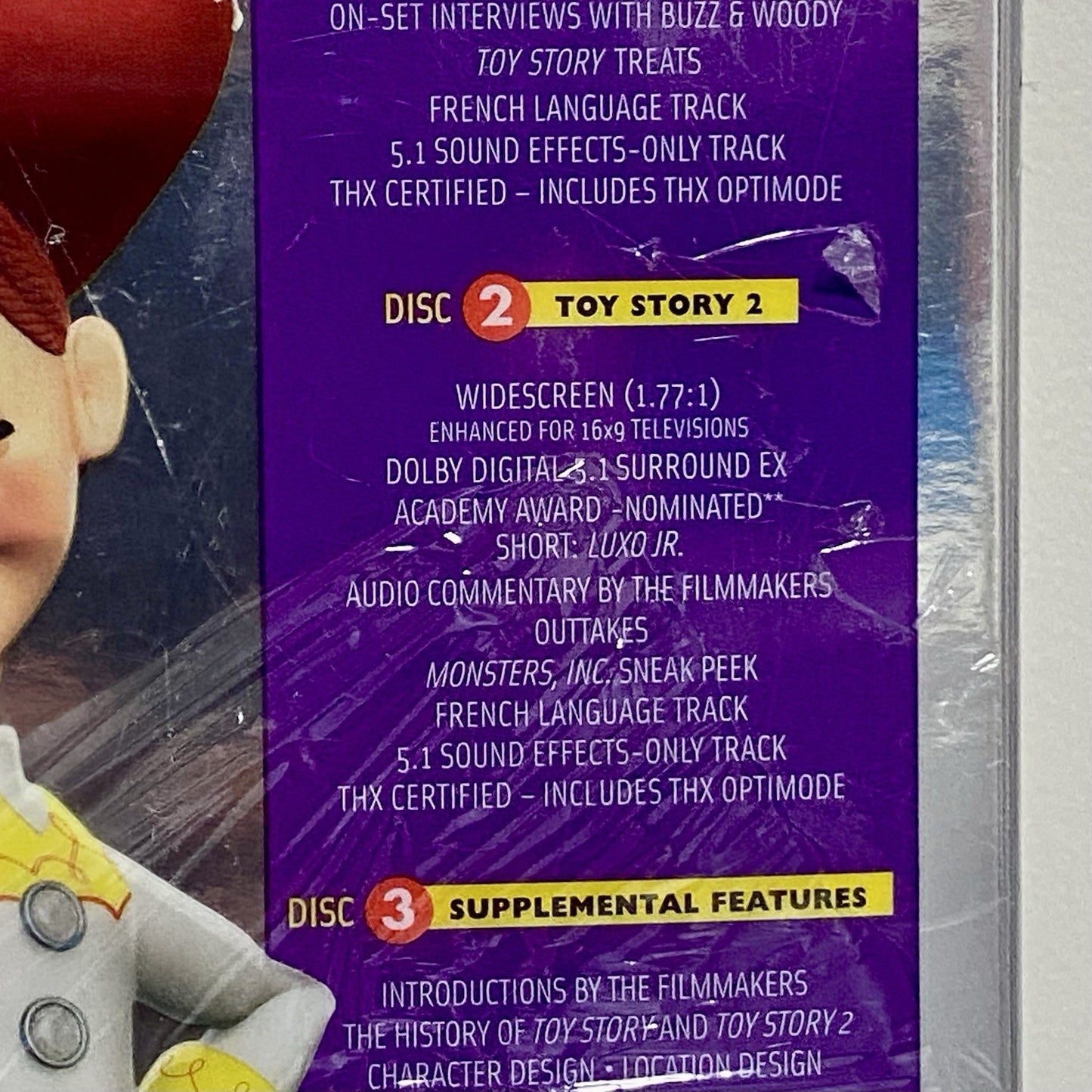 Toy Story / Toy Story 2 Ultimate Toy Box 2000 DVD 3 Disc Set Brand New & Sealed