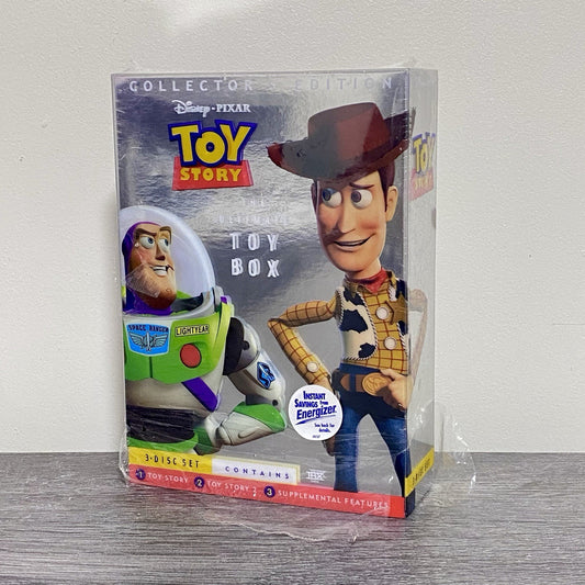 Toy Story / Toy Story 2 Ultimate Toy Box 2000 DVD 3 Disc Set Brand New & Sealed